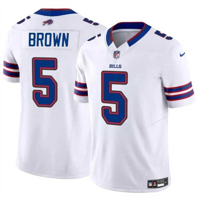 Men & Women & Youth Buffalo Bills #5 Anthony Brown White 2024 F.U.S.E. Vapor Untouchable Limited Football Stitched Jersey,We sell and wholesale Men & Women & Youth Buffalo Bills #5 Anthony Brown White 2024 F.U.S.E. Vapor Untouchable Limited Football Stitched Jersey on line form chian!
